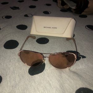 Michael Kors Aviator Sunglasses